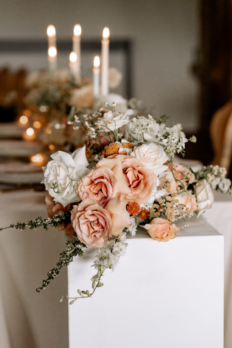 rosé summer wedding