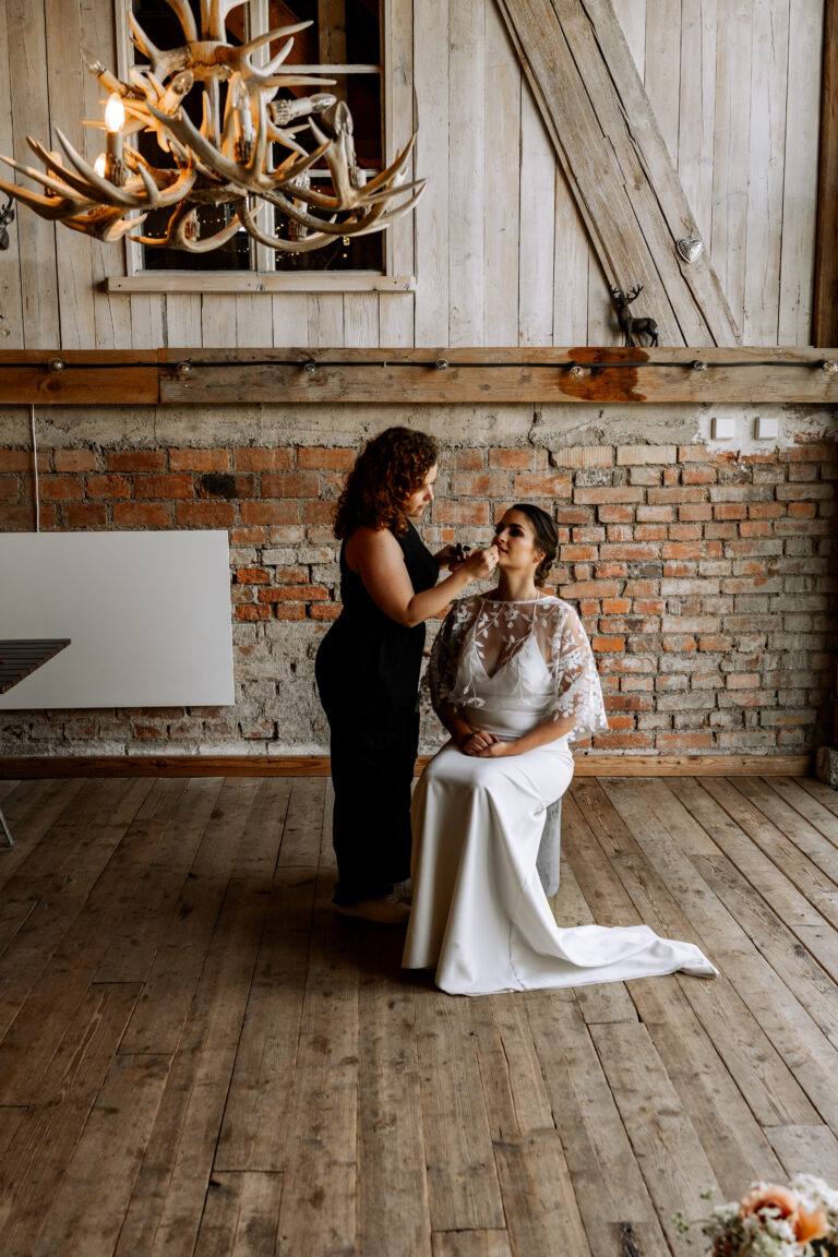 rosé summer wedding